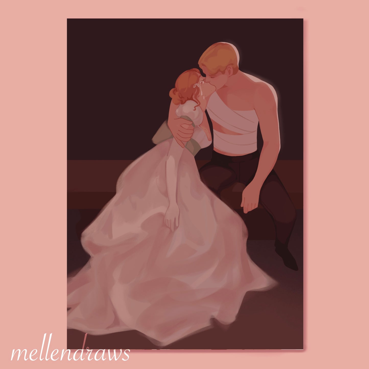 Last Kiss: A Maxon and America Inspired Print