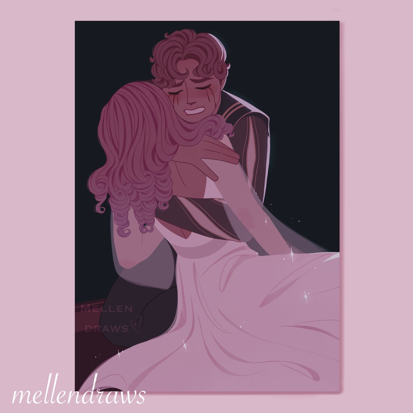 Pain: Eva and Jacks Inspired Print