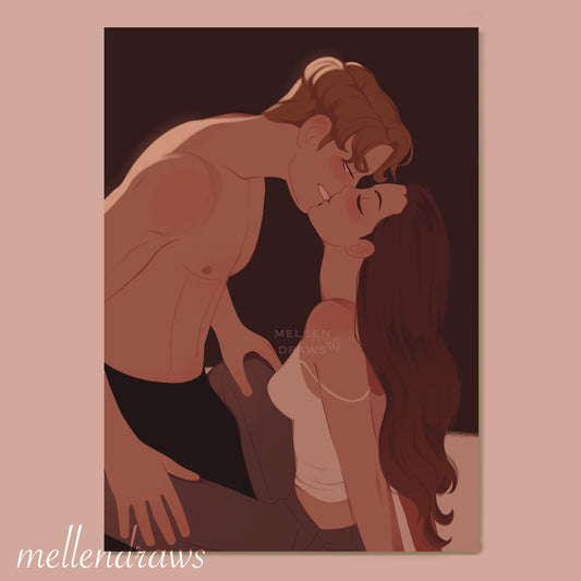 Juliette and Warner Inspired Print