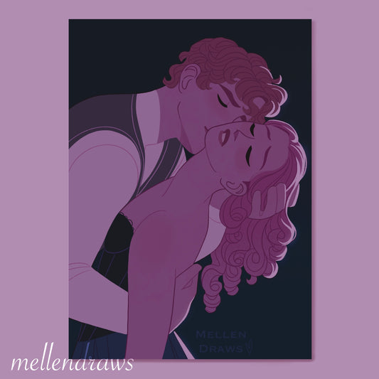 Vampire Part 2: Eva and Jacks Inspired Print