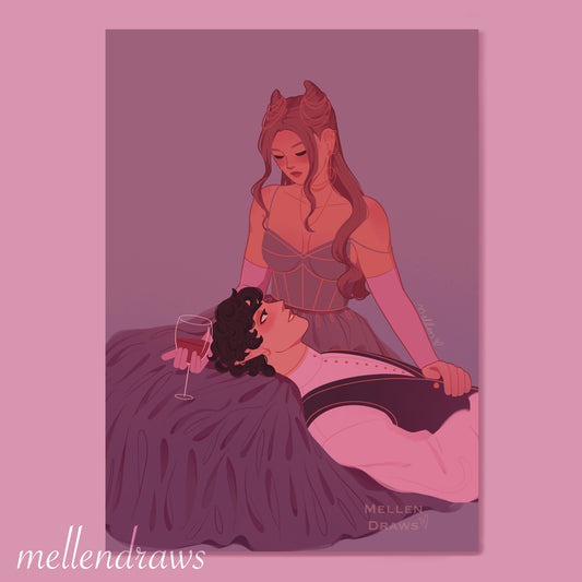 Enchanted: Jude and Cardan Inspired Print