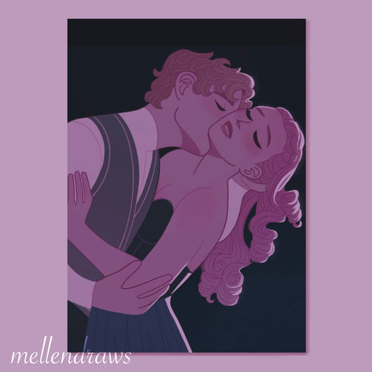 Vampire Part 3: Eva and Jacks Inspired Print