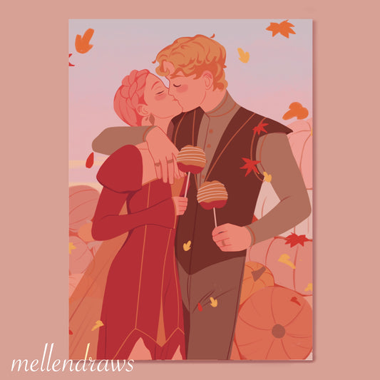 Autumn Eva and Jacks Inspired Print