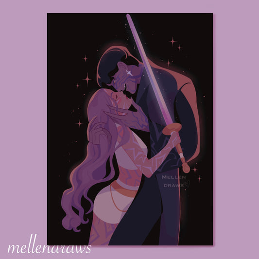 Rujinu Inspired Print