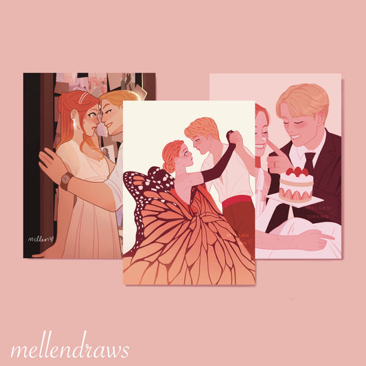 Romance: A Maxon and America Inspired Print Set